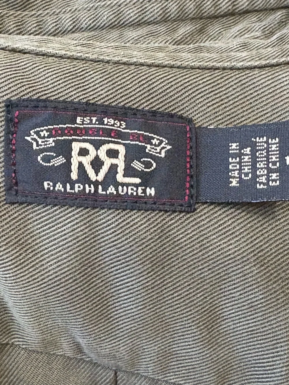 Double RL Ralph Lauren Lyocell Twill Shirt Dress Olive Green Size 1 Maxi Midi